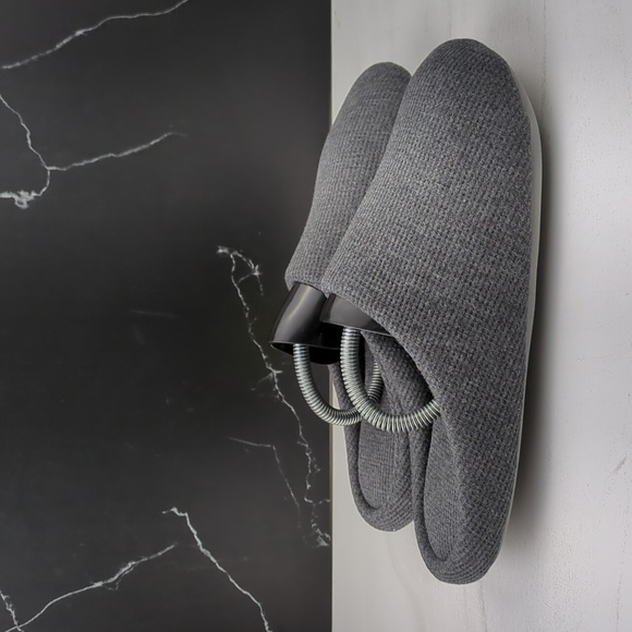 UltraIdeas Men's Lightweight Memory Foam Cotton Slippers Gray sz 7-8(S) - Picture 6 of 10